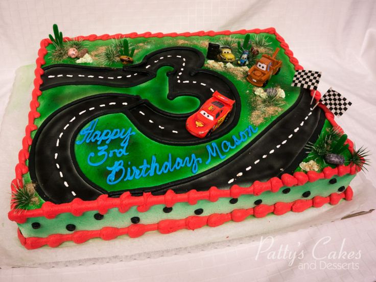 Disney Cars Birthday Cake