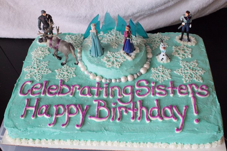 Disney Frozen Sheet Cake