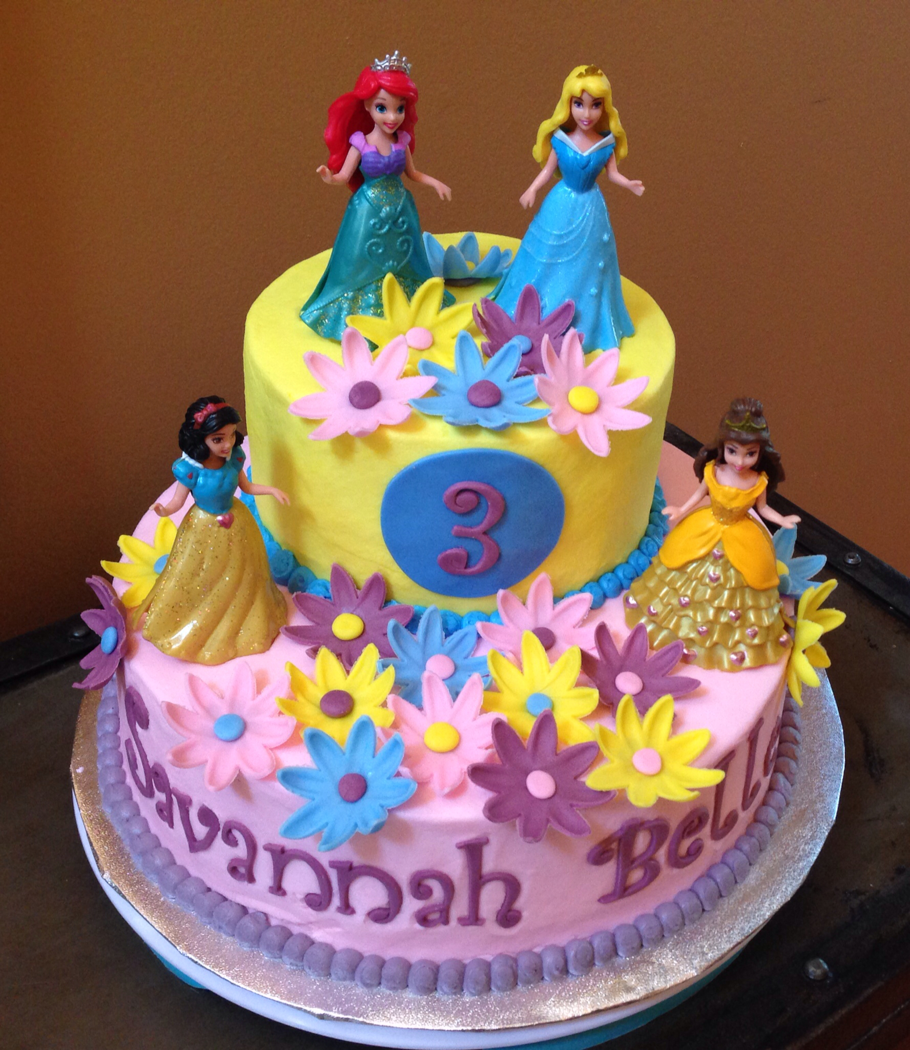 Disney Princess Theme Cake