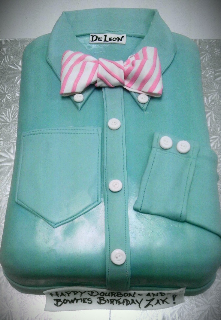 Dress Shirt and Tie Cake