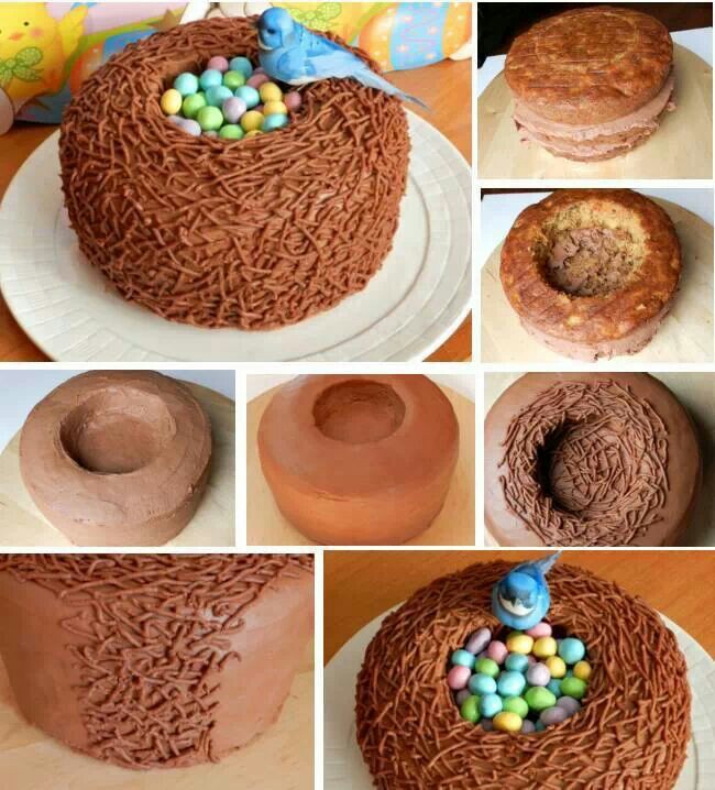 Easter Bird Nest Cake Recipe