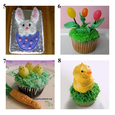 Easter Cake and Cupcake Ideas