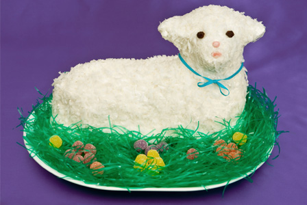 Easter Lamb Cake