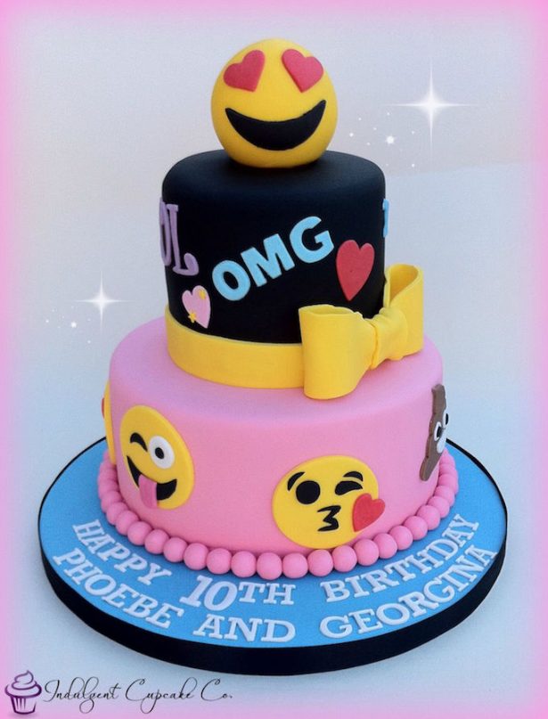 Emoji Birthday Cake Ideas