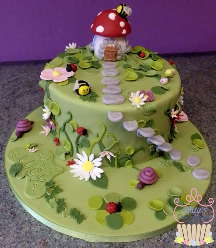 Fairy Garden Cake