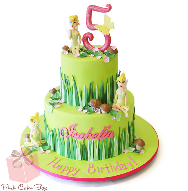 Fairy Themed Birthday Cake