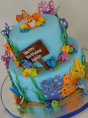 8 Photos of Finding Nemo Sheet Cakes Decor