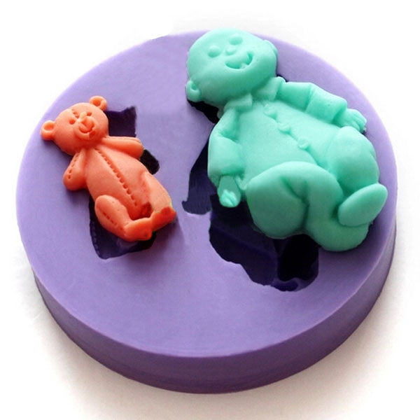 Fondant Baby Mold Silicone