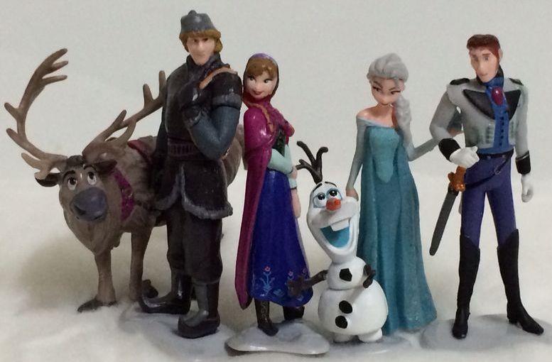 Frozen Cake Topper Set