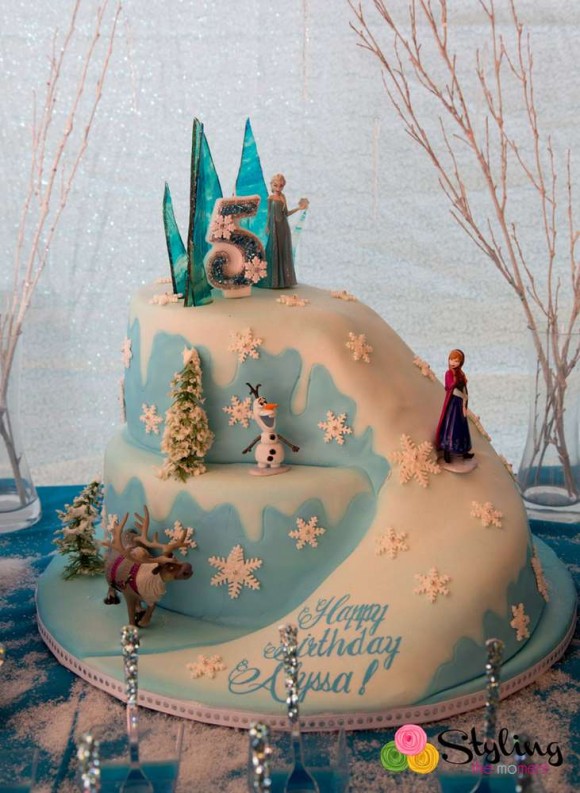 Frozen Party Birthday Cake