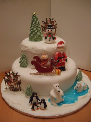 Fun Christmas Cake