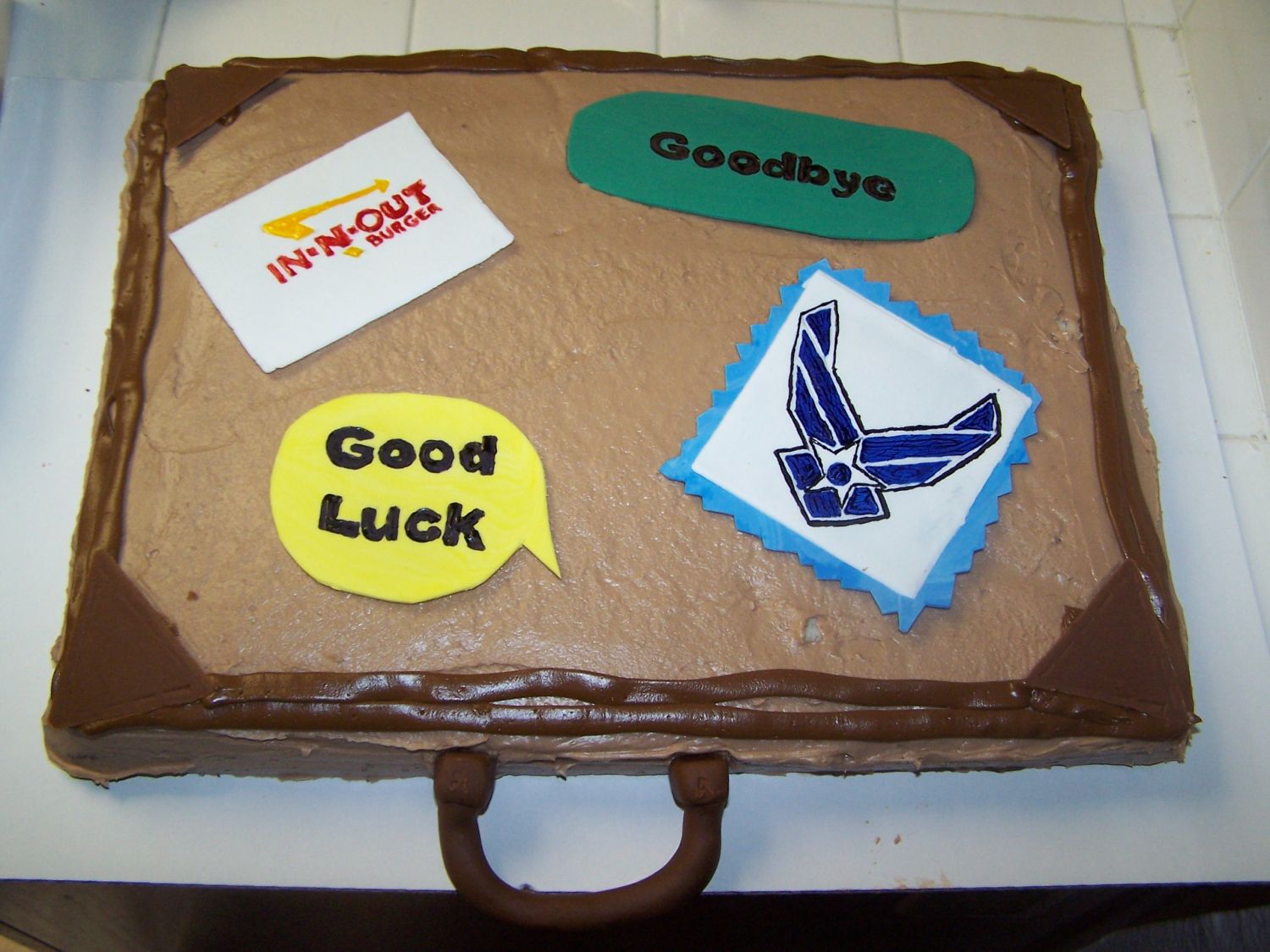 Funny Goodbye Farewell Cake Messages