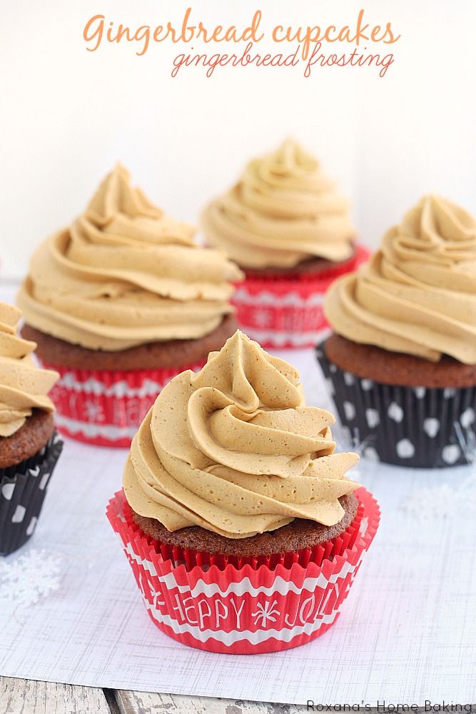 Gingerbread Cupcakes Recipe