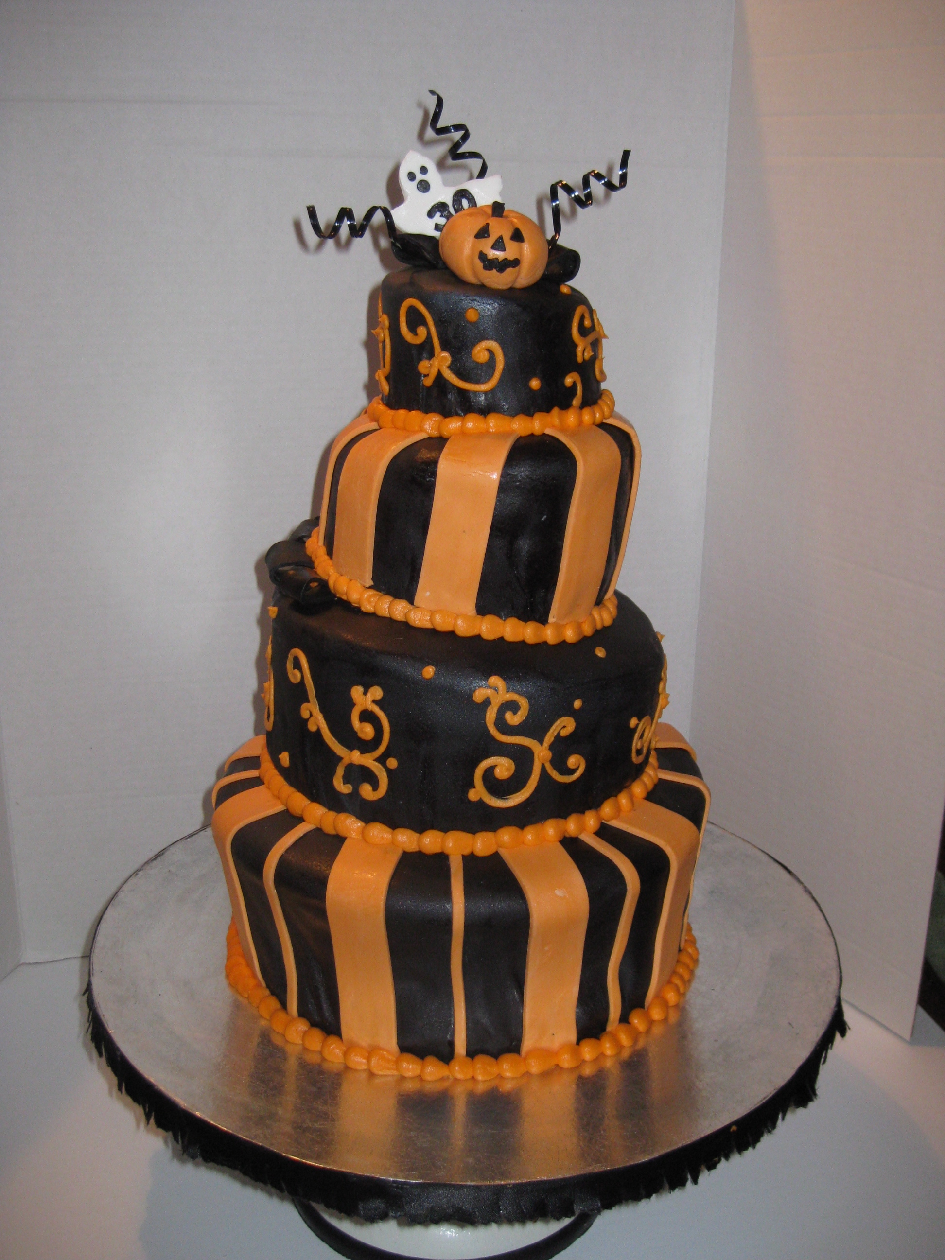 Halloween Birthday Cake