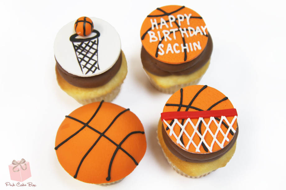 Happy Birthday Basketball Cake