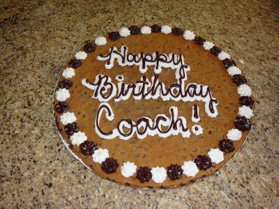 Happy Birthday Coach Cake