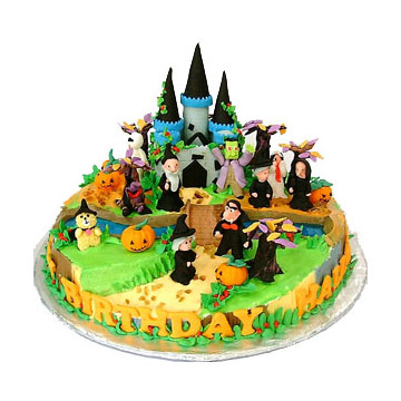 Happy Birthday Halloween Cakes