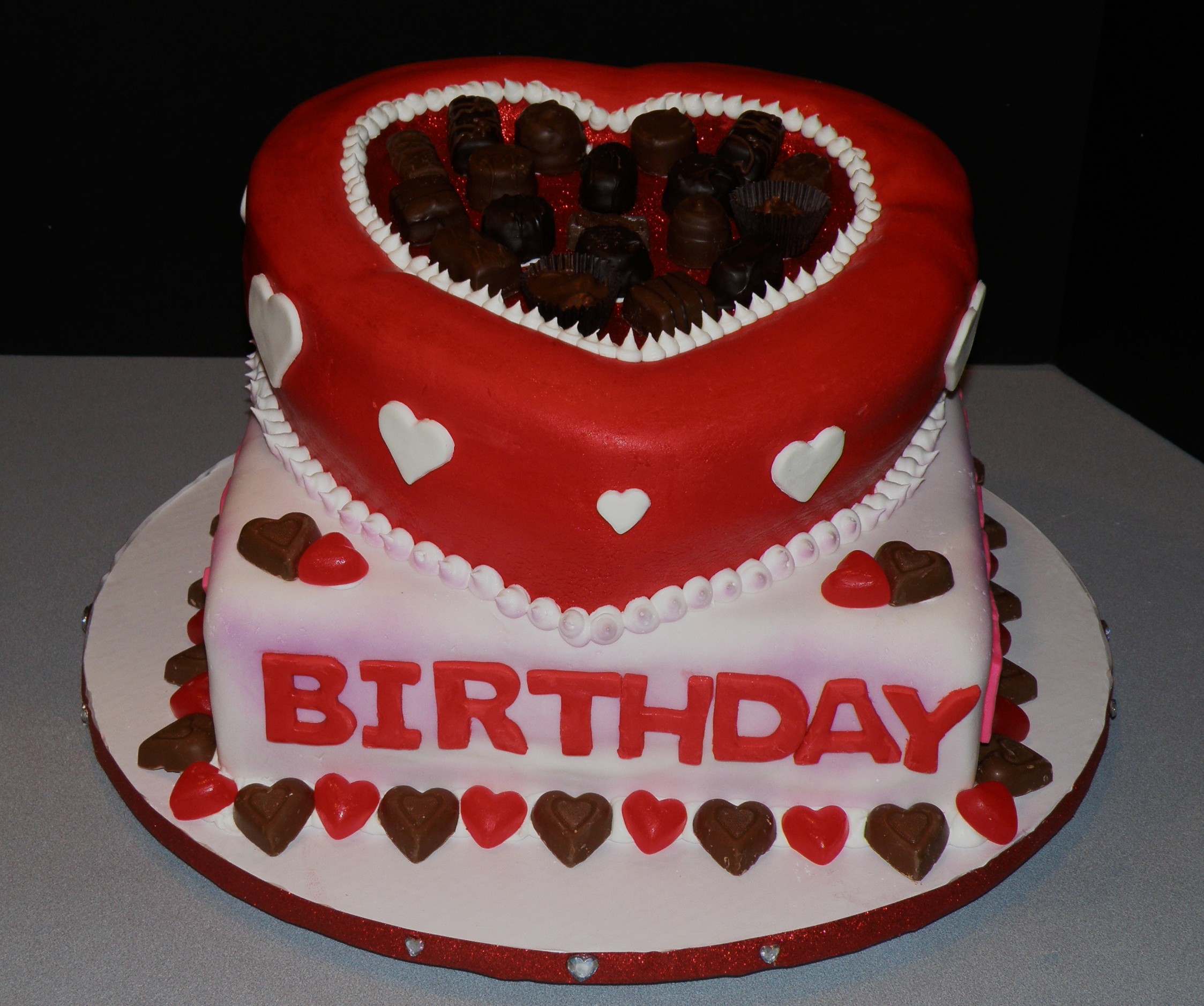 Happy Valentine's Birthday Cakes