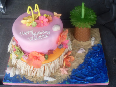 Hawaiian Birthday Cake