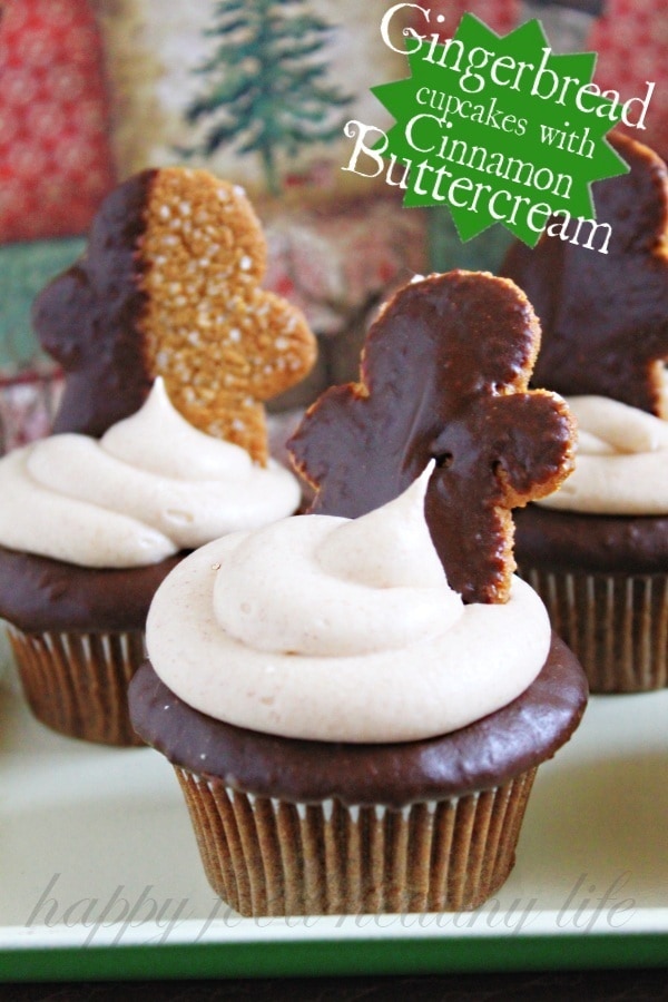 5 Photos of Gingerbread Cupcakes With Buttercream