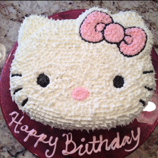 Hello Kitty Birthday Cake