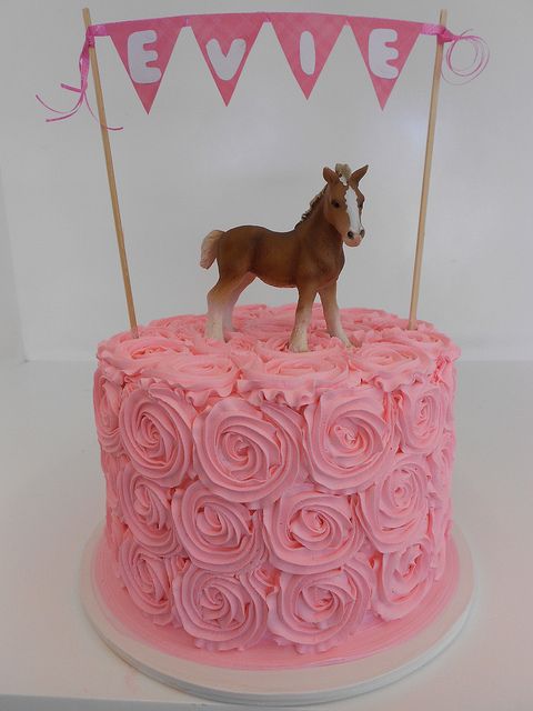 Horse Birthday Cake