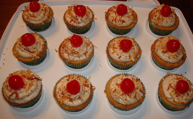 Italian Cream Cupcakes