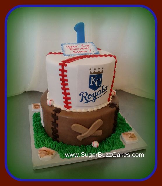 6 Photos of Royals Baseball Birthday Cakes