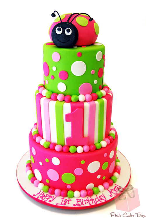 Ladybug First Birthday Cake Ideas