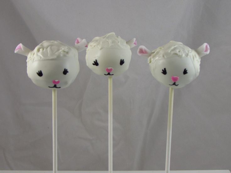 Lamb Cake Pops