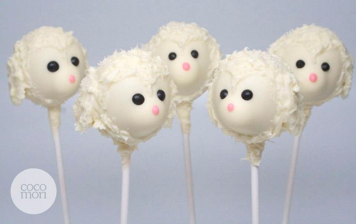 Lamb Cake Pops