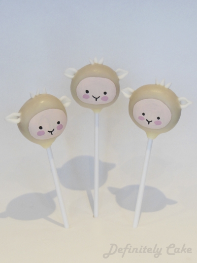 Lamb Cake Pops