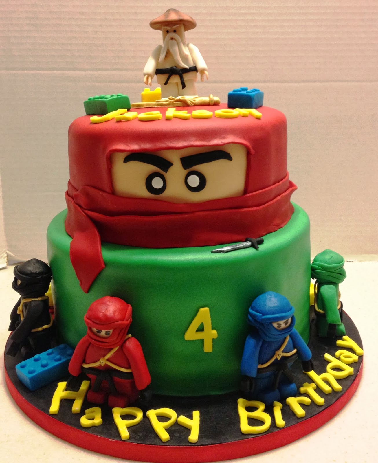 LEGO Ninjago Birthday Cake