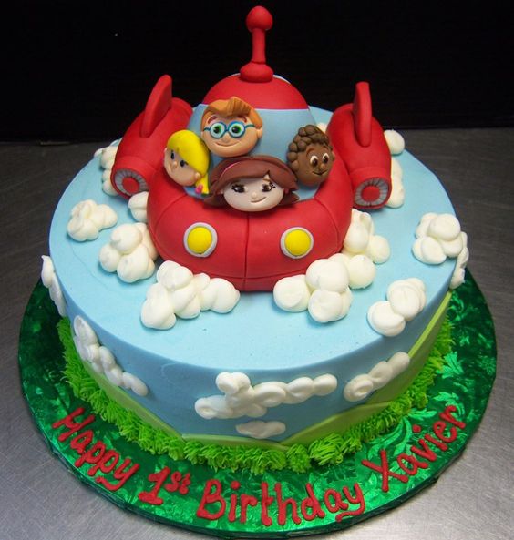 Little Einsteins Birthday Cake