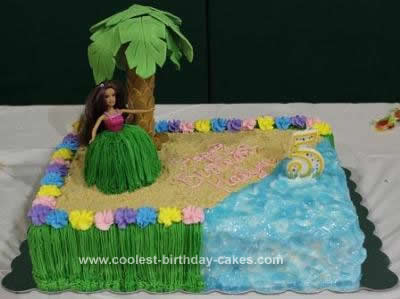 Luau Birthday Cake Ideas