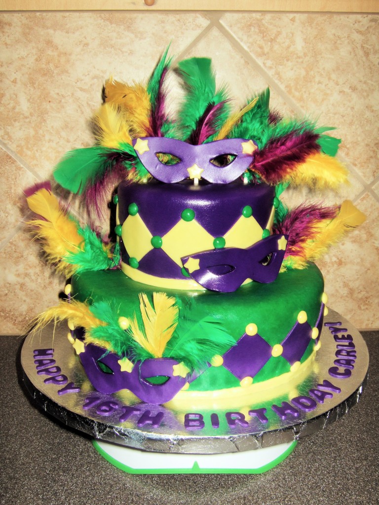 Mardi Gras Cake Ideas