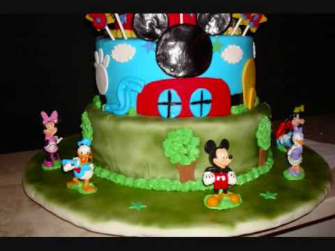 Mickey Mouse 2 Year Old Boy Birthday Cake