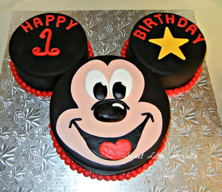 Mickey Mouse Birthday Cake