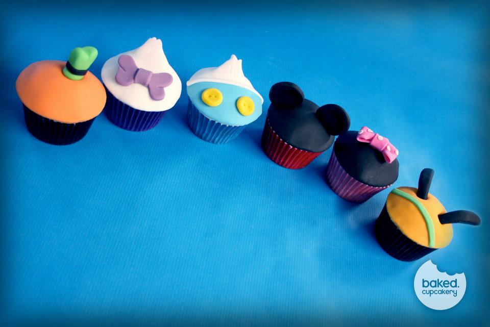 Mickey Mouse Clubhouse Cupcakes