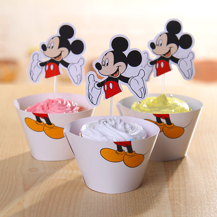 Mickey Mouse Cupcake Wrappers