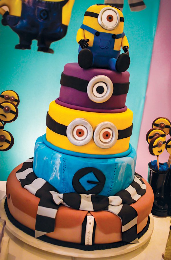 Minions Birthday Party Cake
