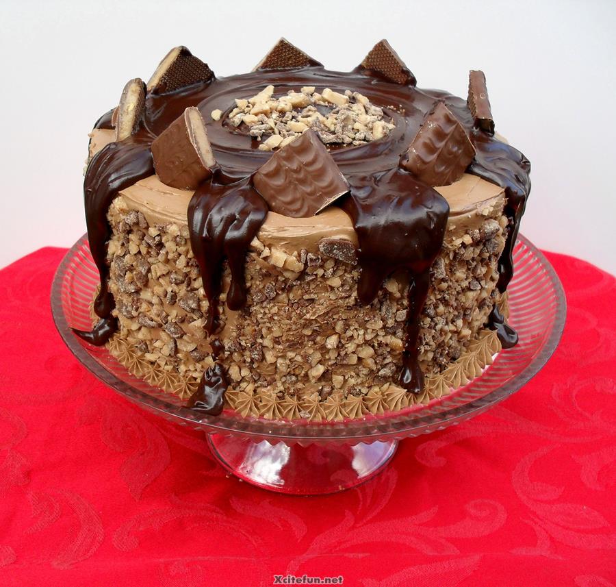 Mocha Crunch Cake