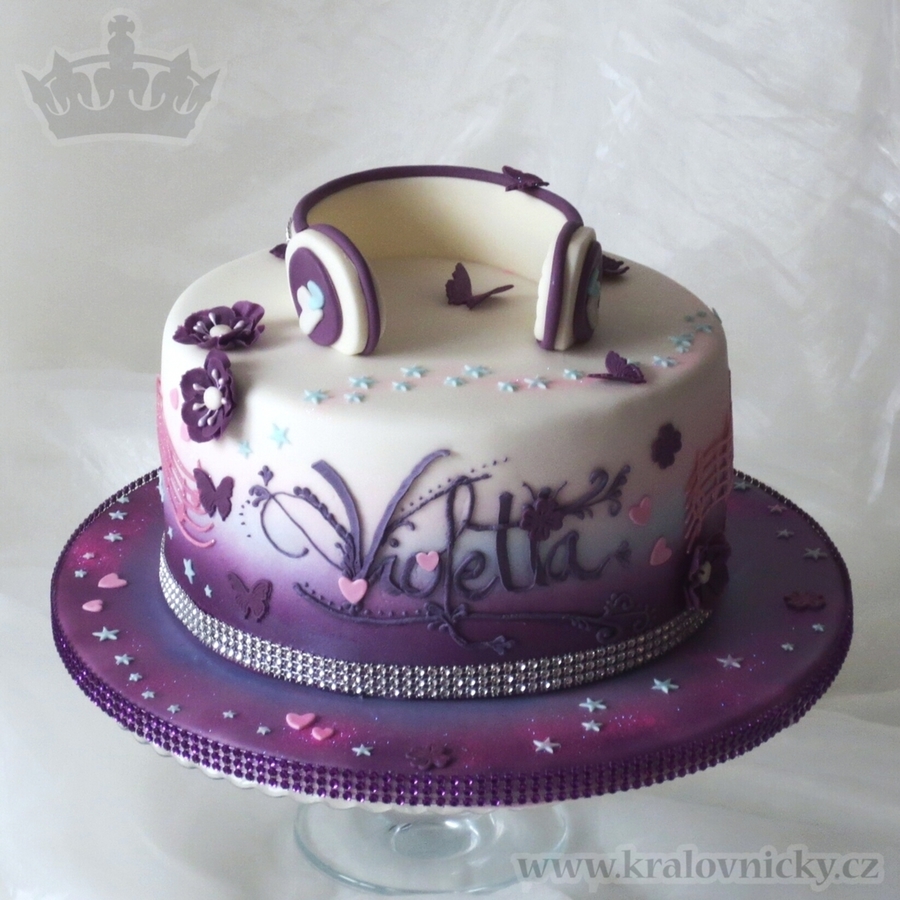 12 Photos of Violetta Disney Birthday Cakes For Girls