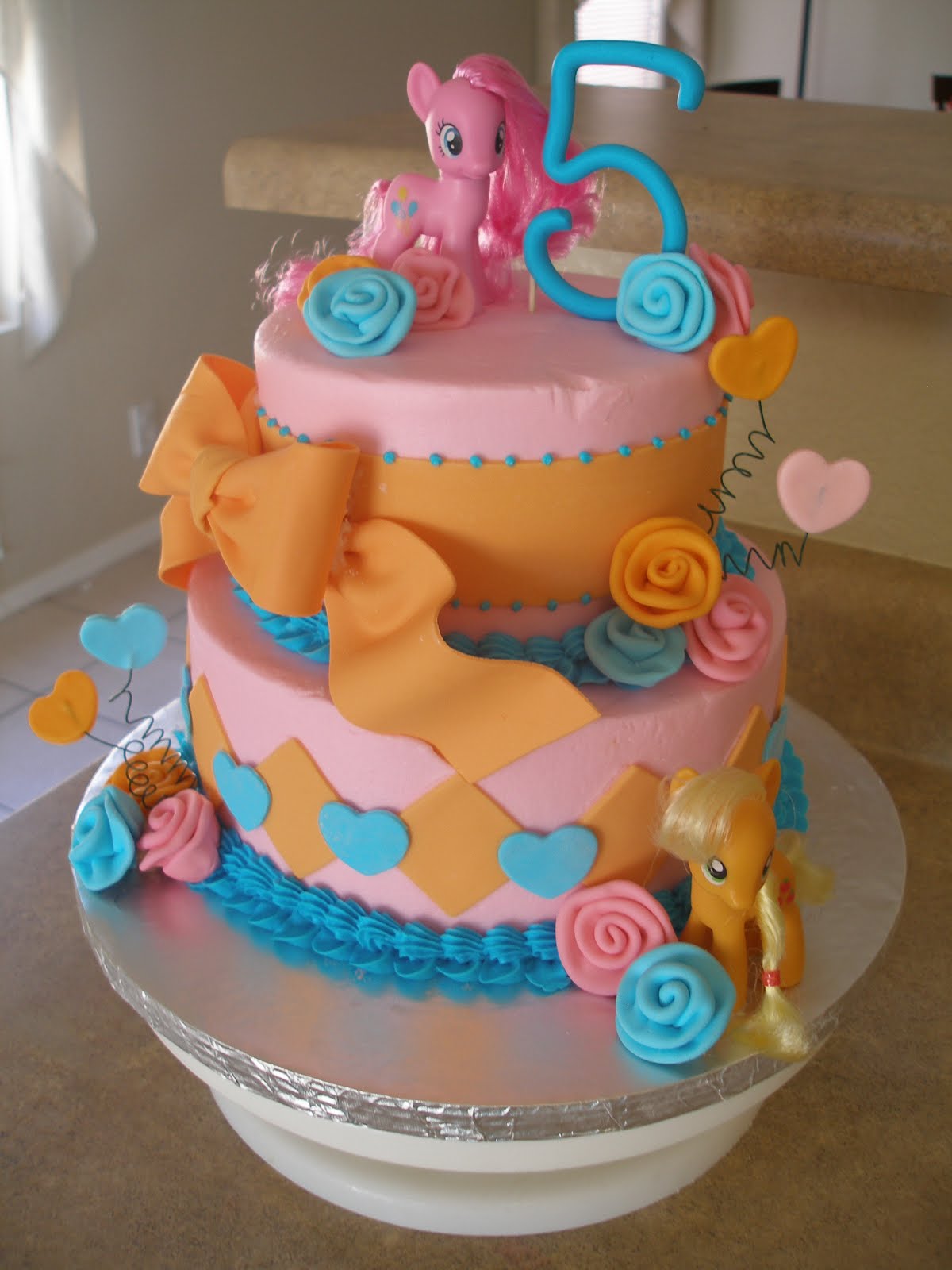 My Little Ponies Birthday Cake