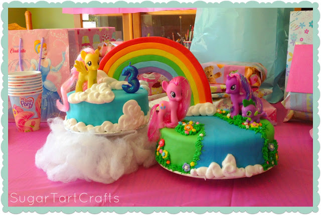 My Little Ponies Birthday Cake