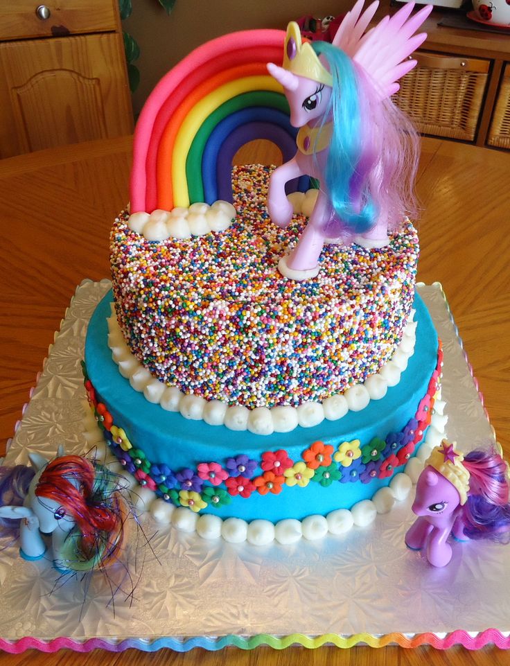 11 Photos of My Lil Pony Birthday Cakes