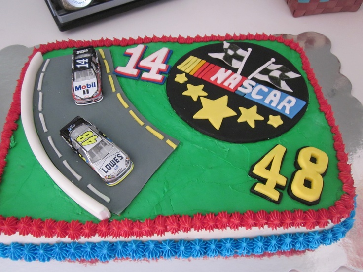 6 Photos of Martin Truex NASCAR Birthday Cakes