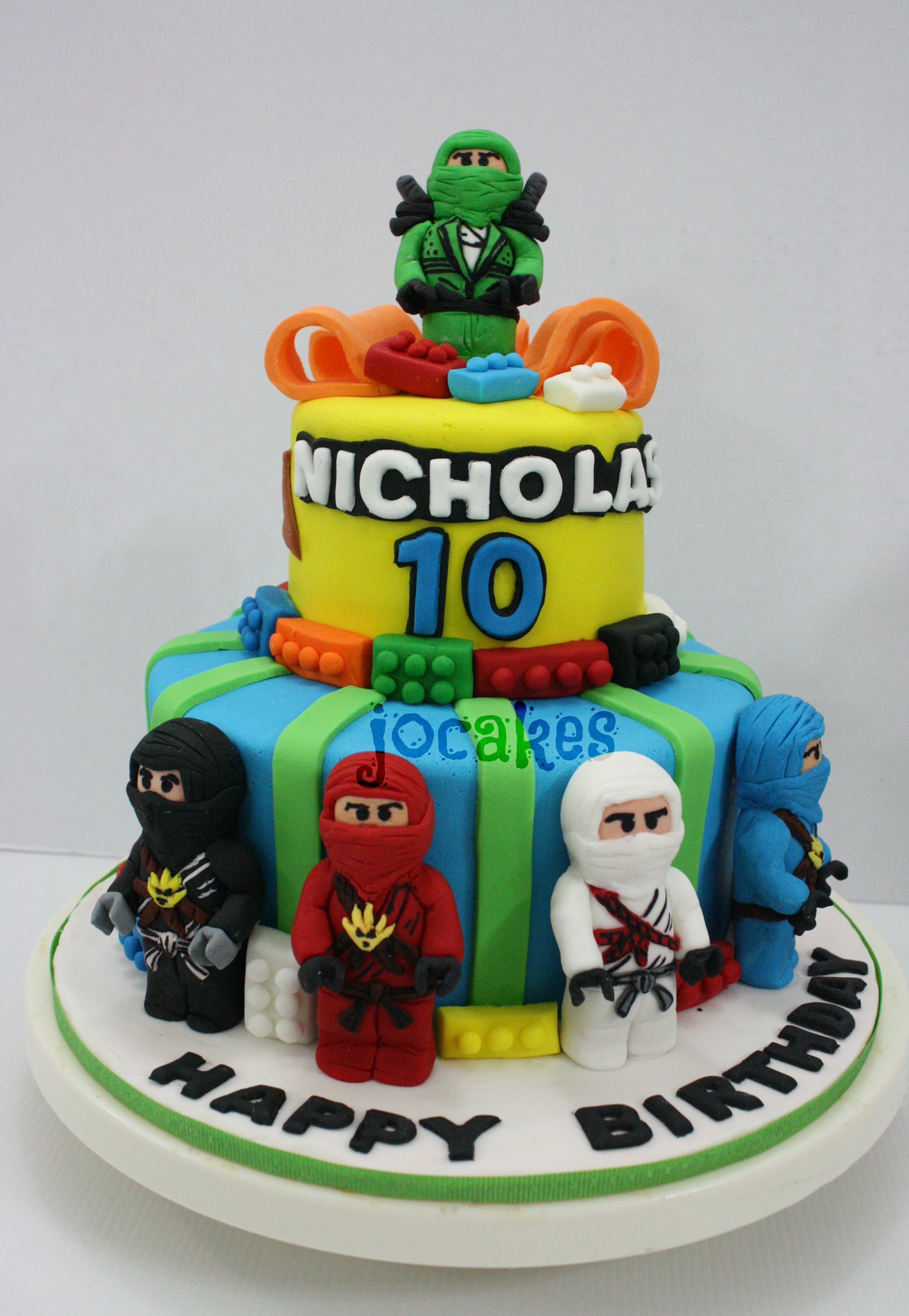 Ninjago Birthday Cake