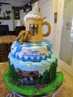 Oktoberfest Themed Birthday Cakes