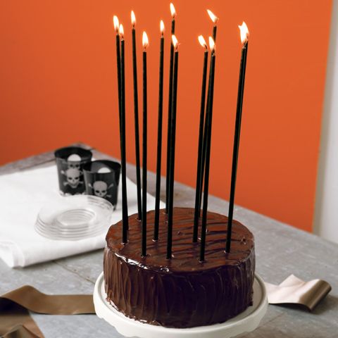 Over the Hill Birthday Cake Candle